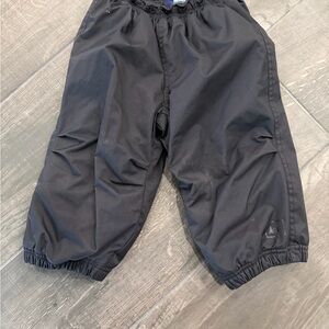 Kids Black snow pants
